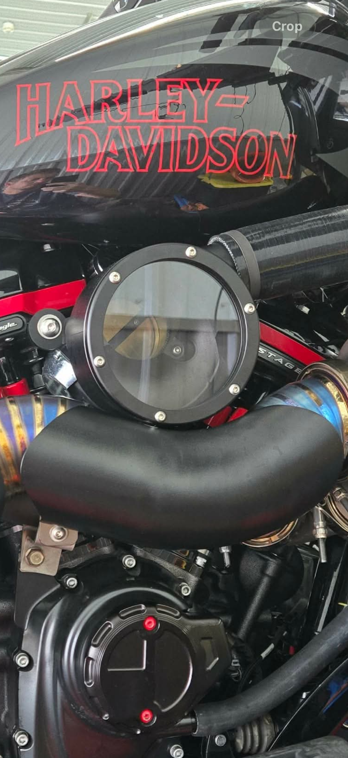 M8 Turbo High Flow Airbox - Clear