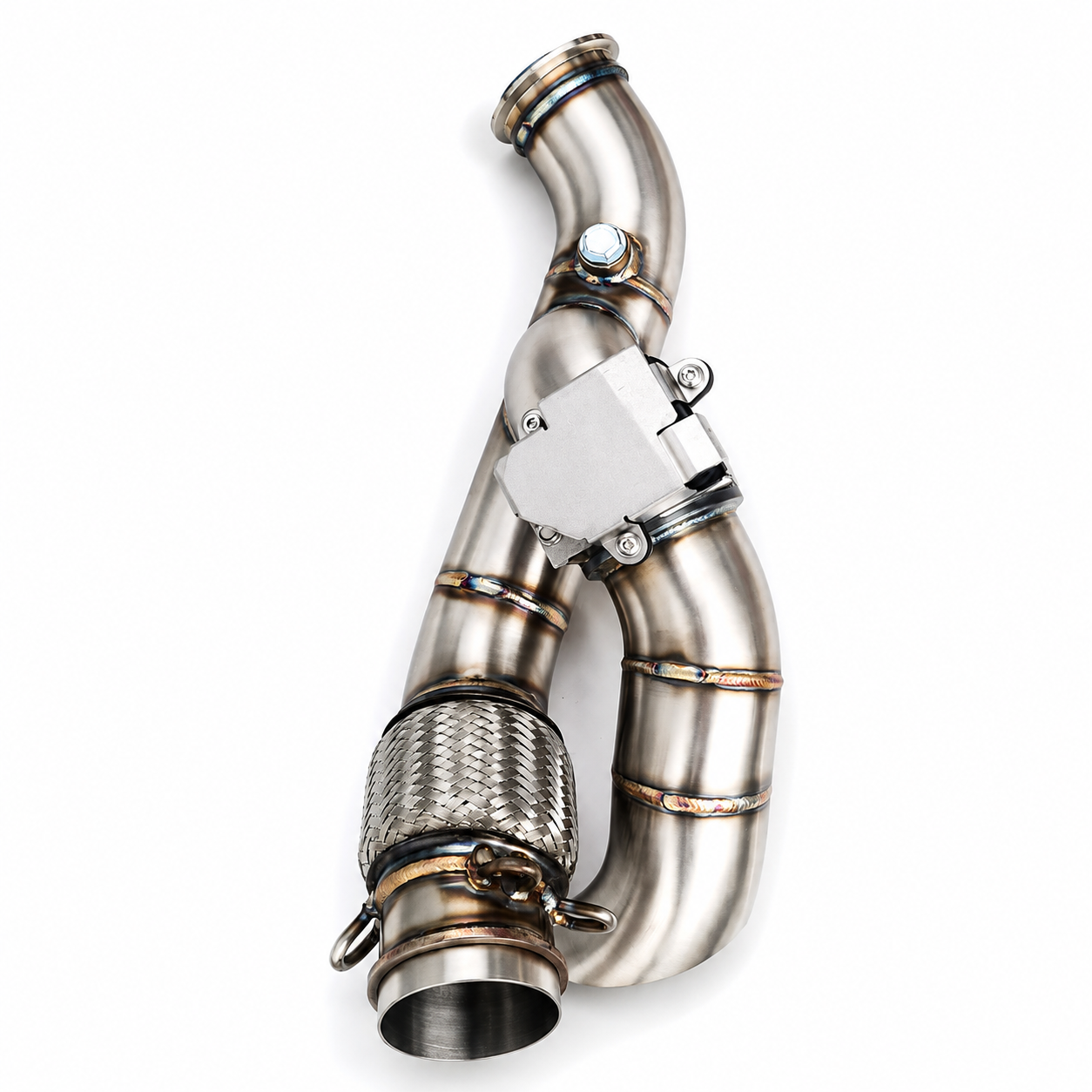 Can Am Maverick R Shocker Downpipe (electronically adjustable exhaust!) BRP
