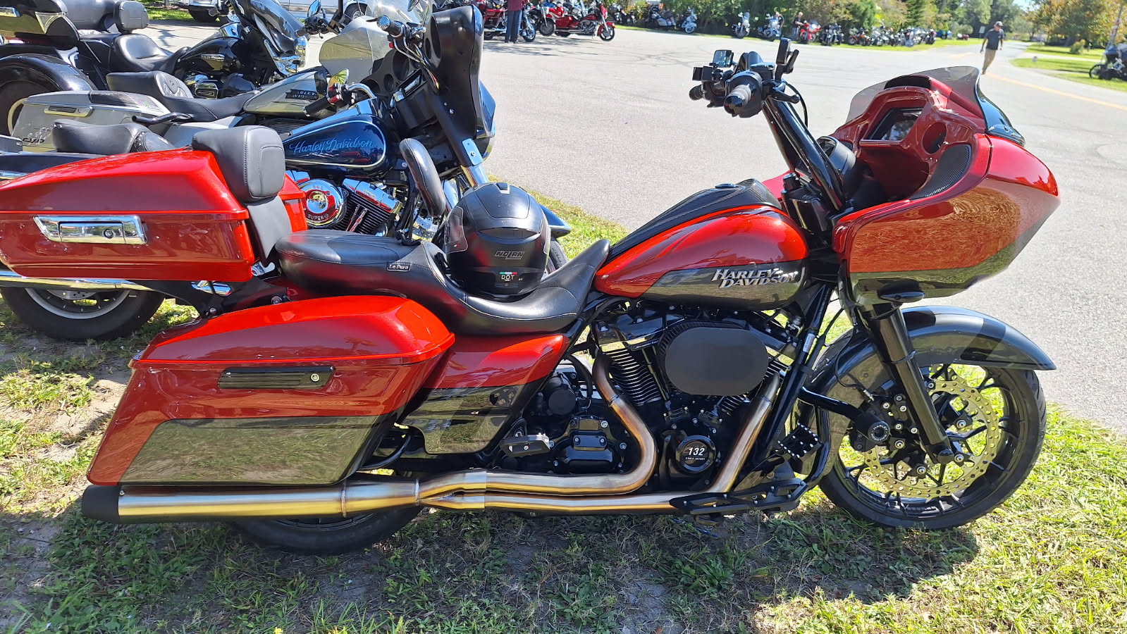 Harley Davidson Full Length 2-1 Touring Bagger Exhaust 2017+ M8