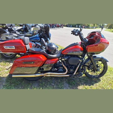 Harley Davidson Full Length 2-1 Touring Bagger Exhaust 2017+ M8 107 114 117