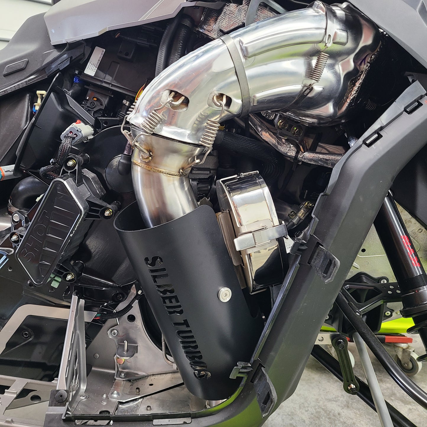 Ski-Doo Gen4 Turbo Lightweight Silencer w/ Cooker (less than 7 pounds!)