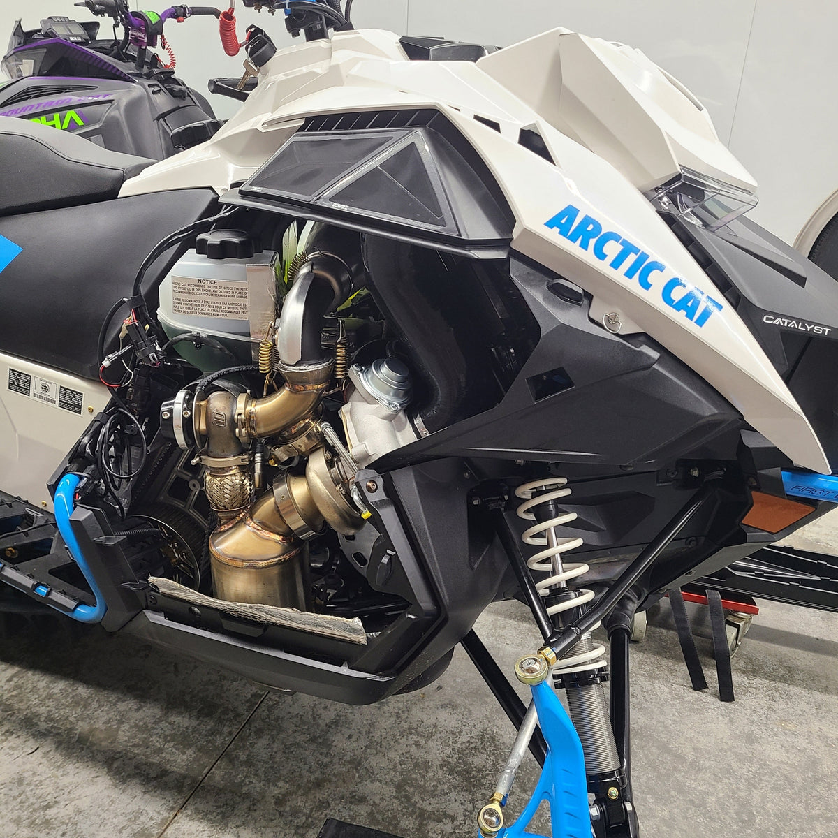 Arctic Cat Catalyst 600 Turbo Kit – Silber Turbos