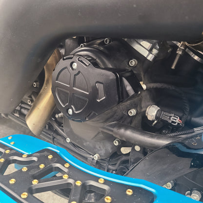 Silber Turbos Billet Timer Cover & Sensor Cover Kit For 2023.5–2025+ Harley-Davidson Touring Models Also Fits 2025+ Softail Models