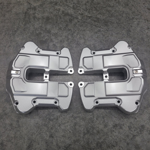 Burton Rocker Cover Harley Davidson M8 Billet Rocker Covers – Silber Turbos