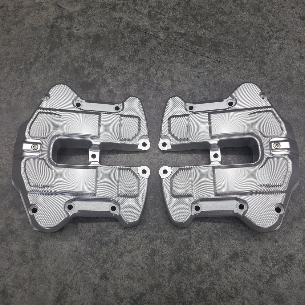 Harley Davidson M8 Billet Rocker Covers – Silber Turbos