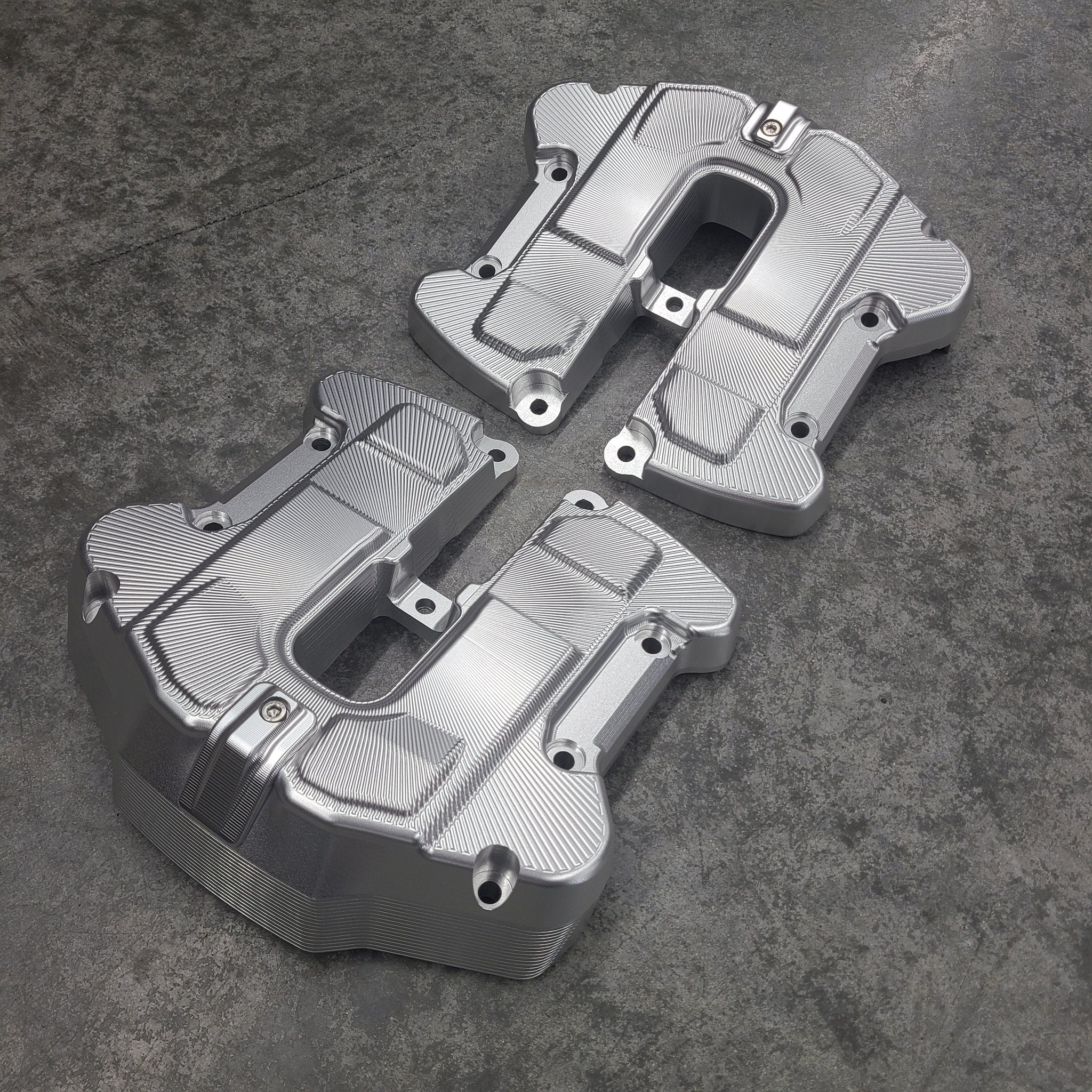 Harley Davidson M8 Billet Rocker Covers – Silber Turbos