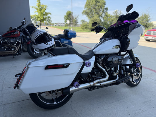 Harley Davidson Mid Length 2-1 Bagger Touring Exhaust 2017+ M8 107 114 117