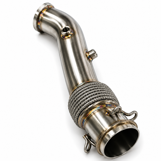 BRP Can Am Maverick R Turbo 3" Down Pipe Mid Pipe