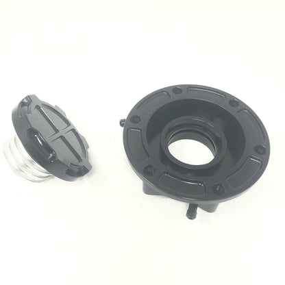 Harley Davidson 2023.5+ 2024 Touring Billet Aluminum Gas Cap Filler
