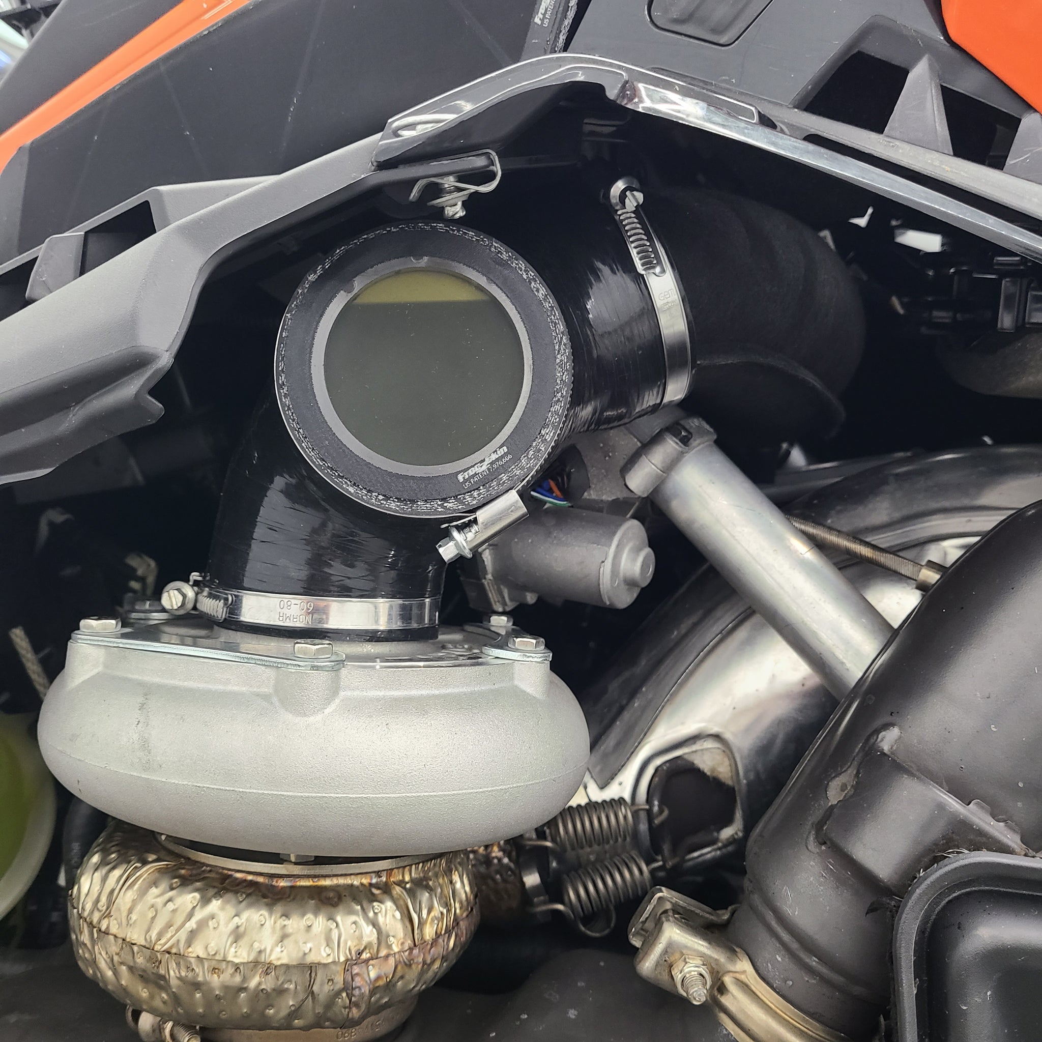 Polaris Patriot 850 Boost Bypass Intake Anti Bog – Silber Turbos