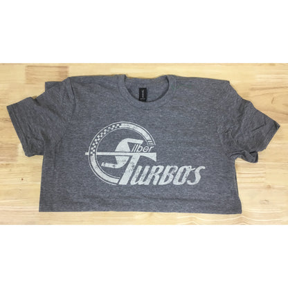 Silber Vintage T-Shirt