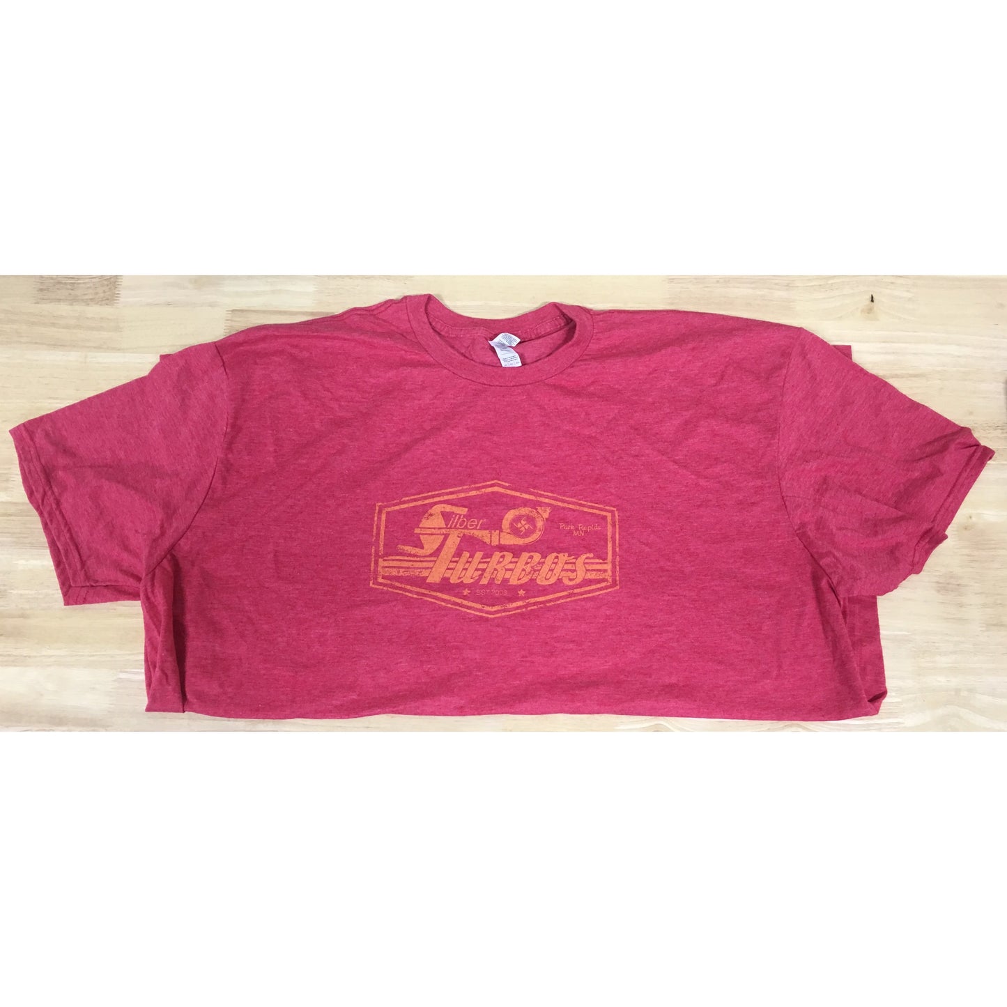 Silber Vintage T-Shirt