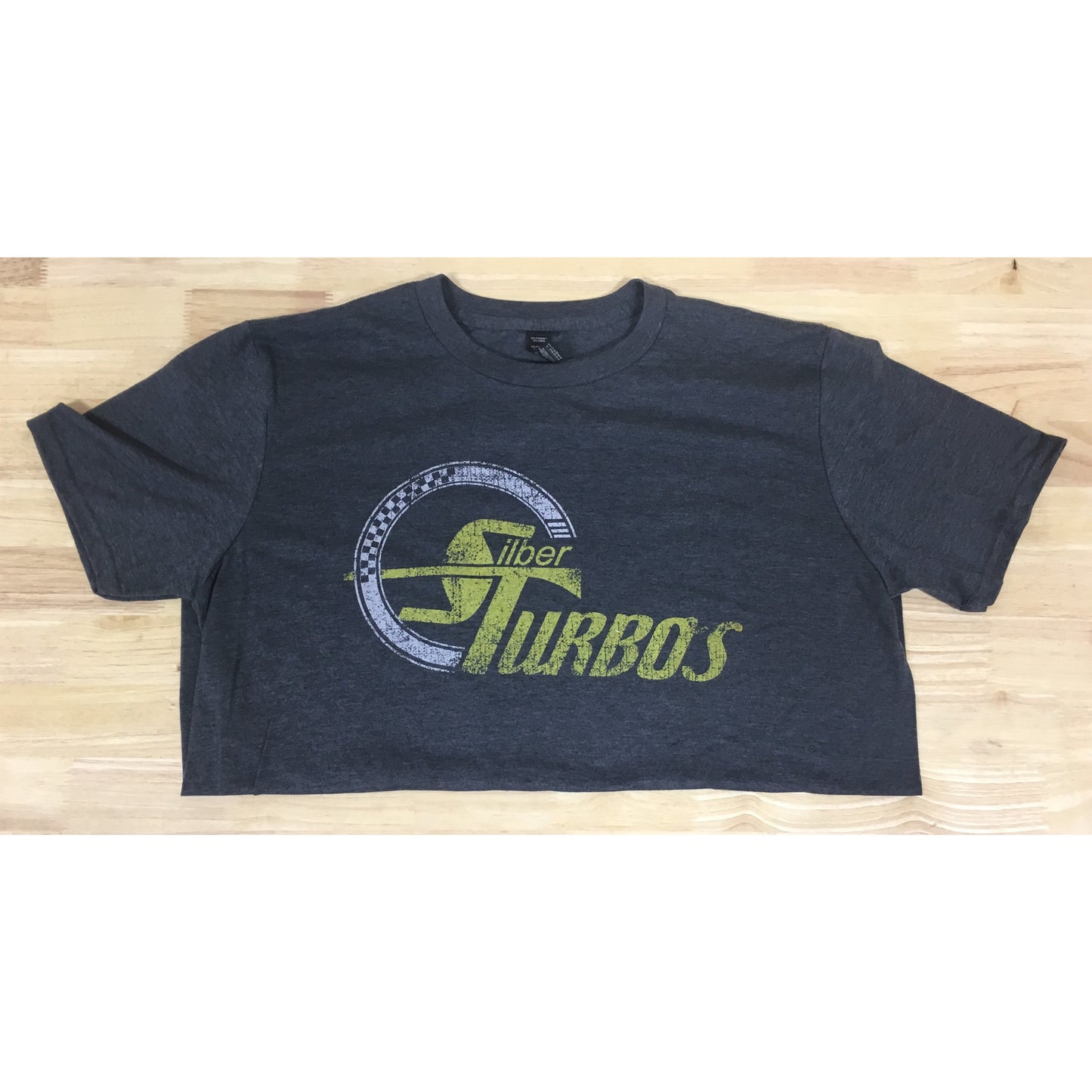 Silber Vintage T-Shirt