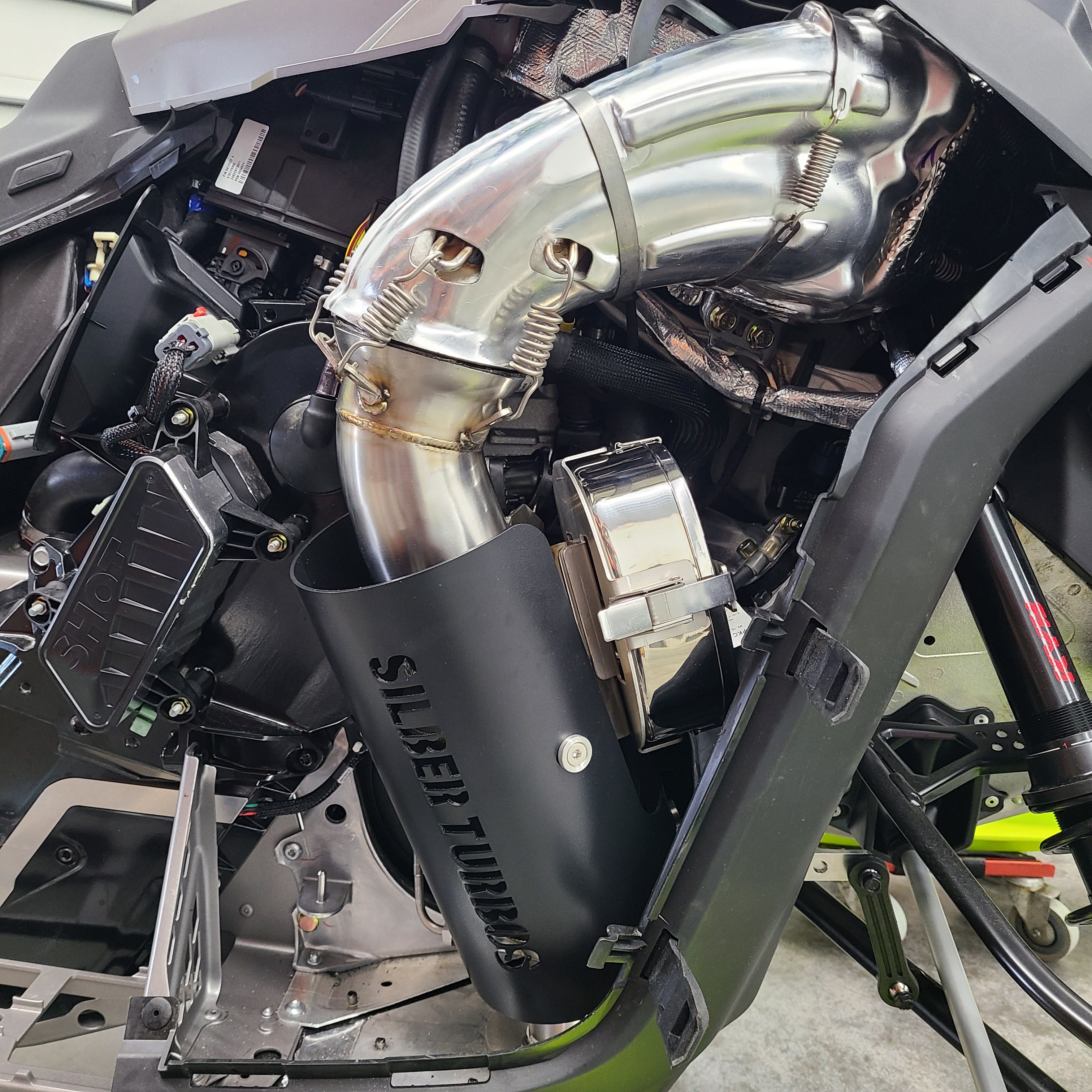 2023+ Ski-Doo Gen5 Turbo Lightweight Silencer (less than 7 pounds