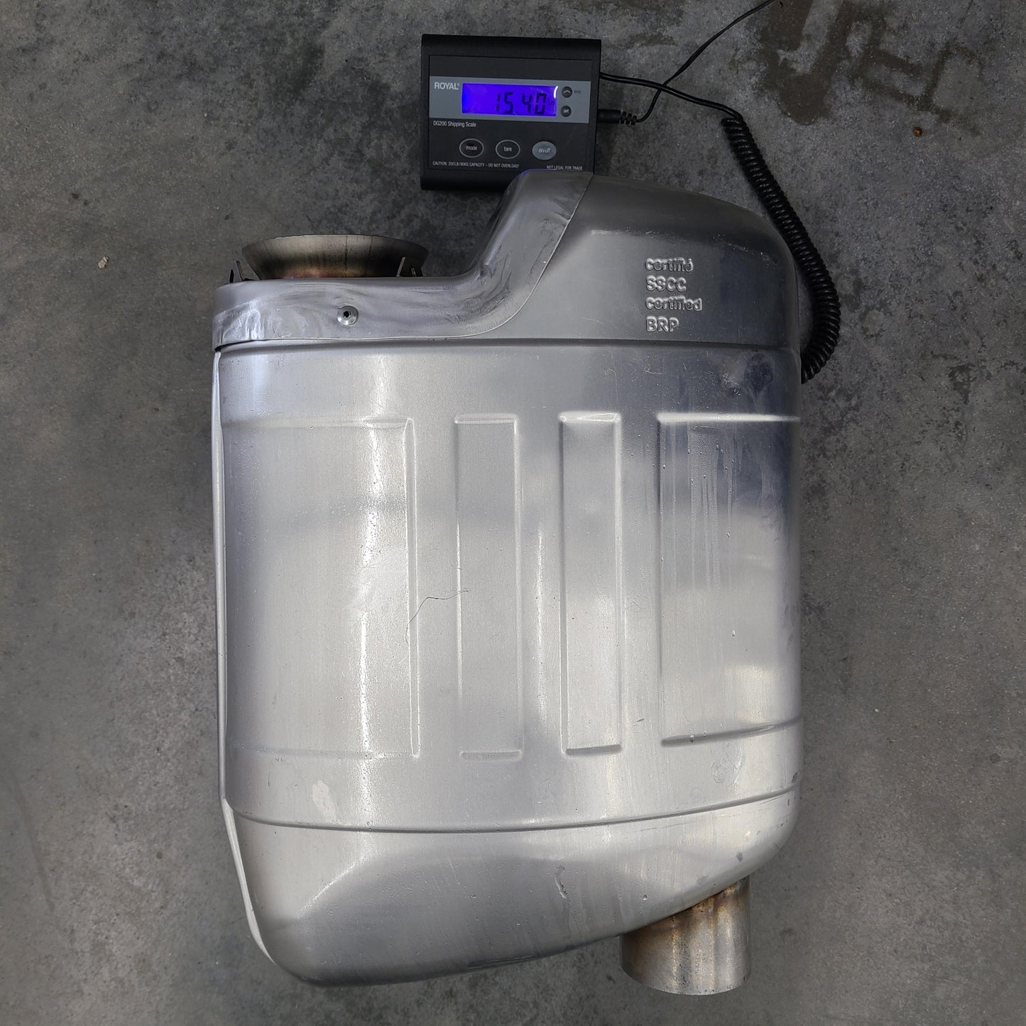 2023+ Ski-Doo Gen5 Turbo Lightweight Silencer (less than 7 pounds!) w/ Cooker