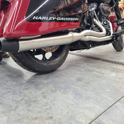 Harley Davidson Full Length 2-1 Touring Bagger Exhaust 2017+ M8 107 114 117