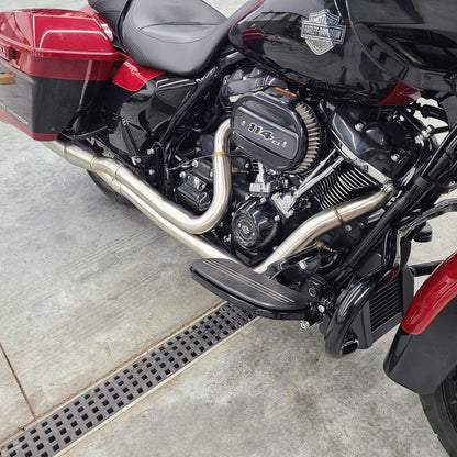 Harley Davidson Full Length 2-1 Touring Bagger Exhaust 2017+ M8 107 114 117