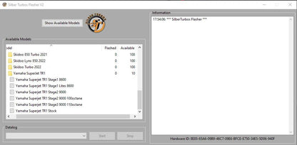 Yamaha TR1 1050 SuperJet ECU Reflash Performance mapping