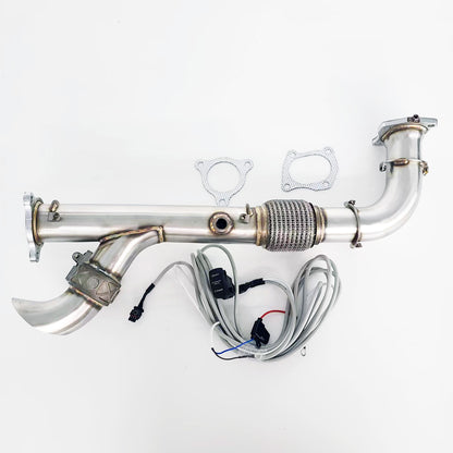 Polaris RZR Turbo/XP/Pro Shocker Downpipe (electronically controlled side dump!!)